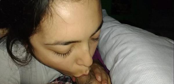  A blowjob with a lot of saliva - 420 - POV